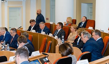 Заседание Законодательного Собрания Оренбургской области